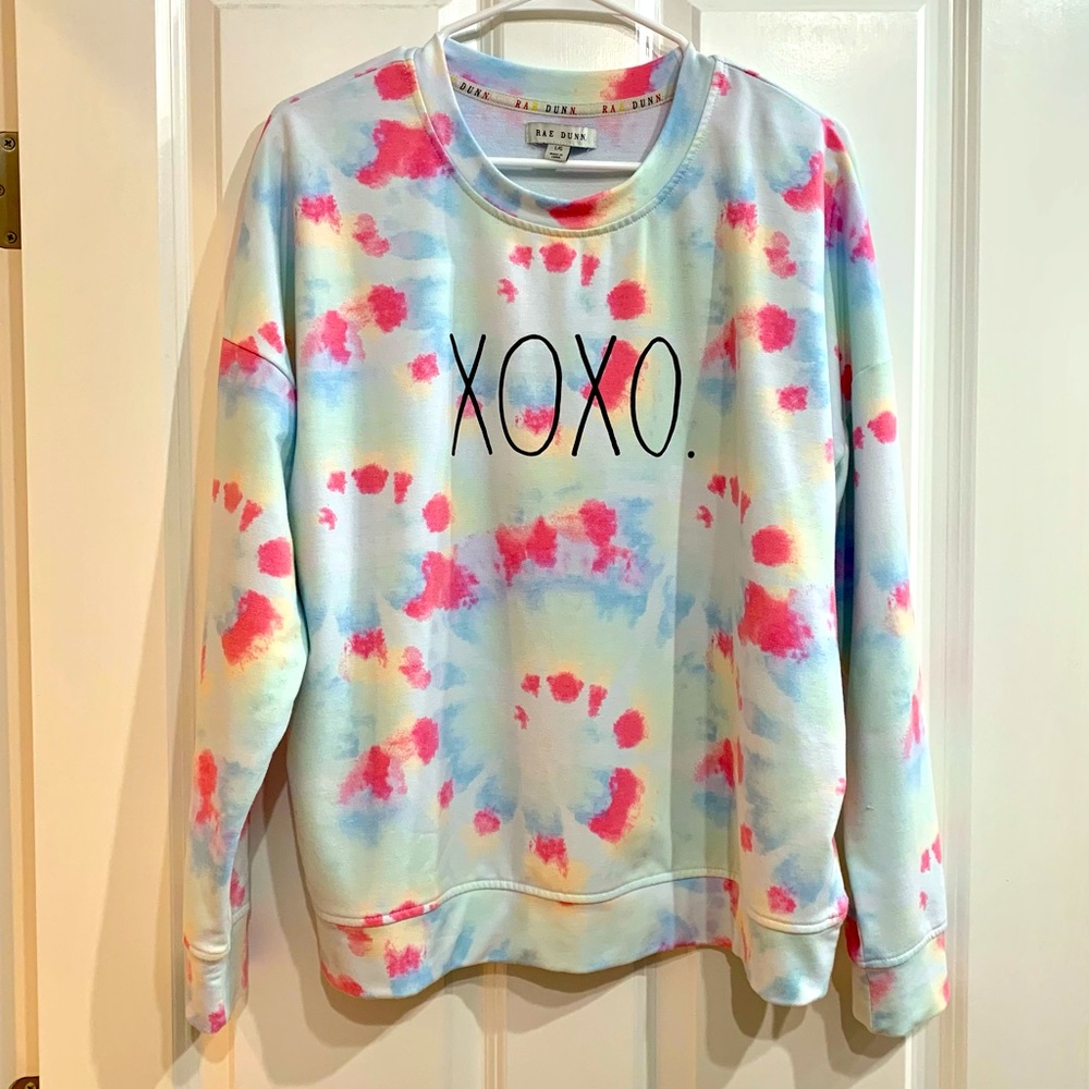 Rae Dunn tie dye Sweatshirt